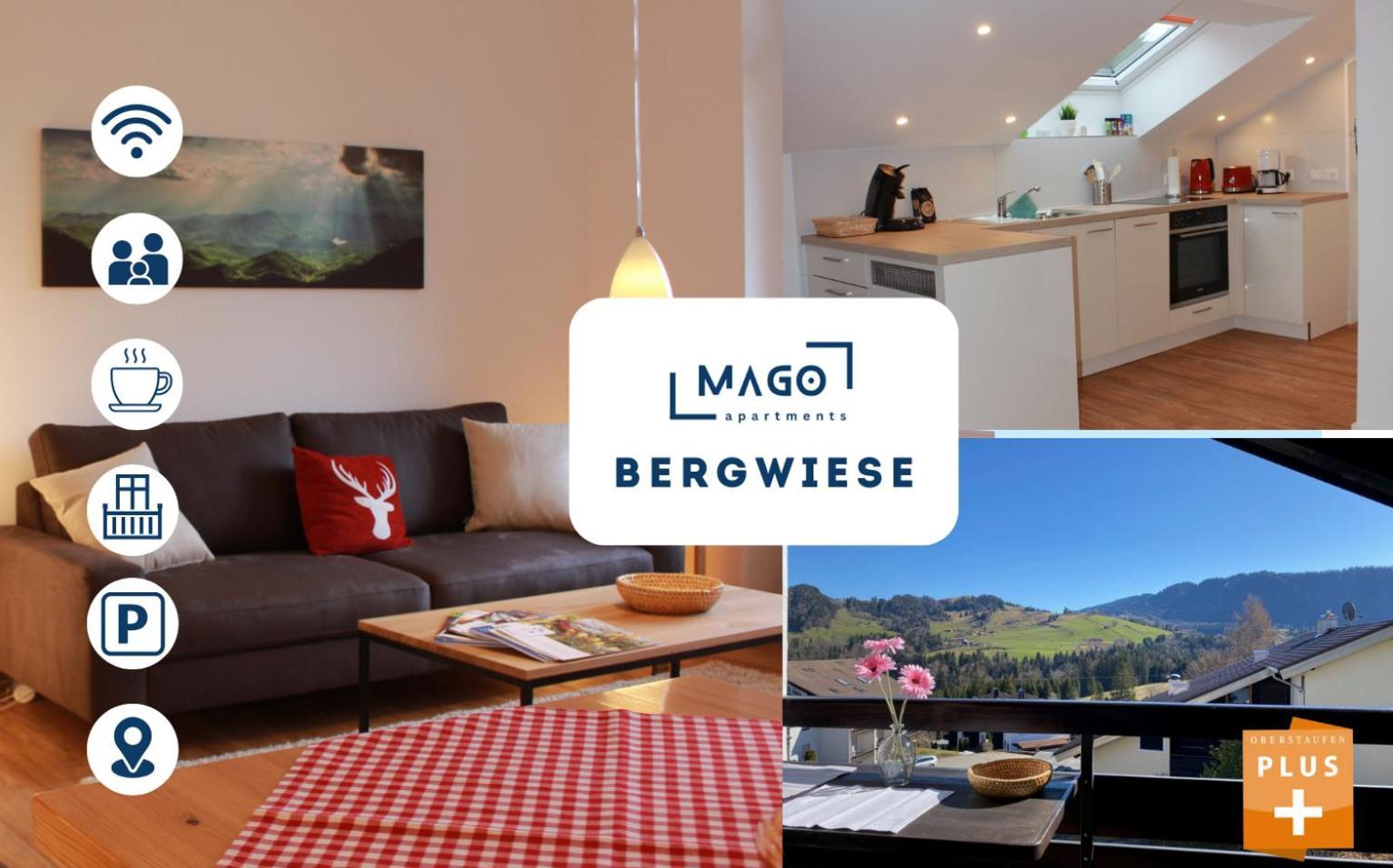 Bergwiese Mit Oberstaufen Plus Karte Extérieur photo